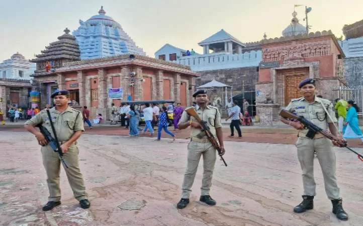 ଶ୍ରୀମନ୍ଦିରରେ ସୁରକ୍ଷା କଡ଼ାକଡ଼ି, ବଢ଼ିଲେ ସଶସ୍ତ୍ର ବାହିନୀ: ମନ୍ଦିର ଭିତରେ, ବାହାରେ ୩୩ ସମ୍ବେଦନଶୀଳ ସ୍ଥାନ ଚିହ୍ନଟ